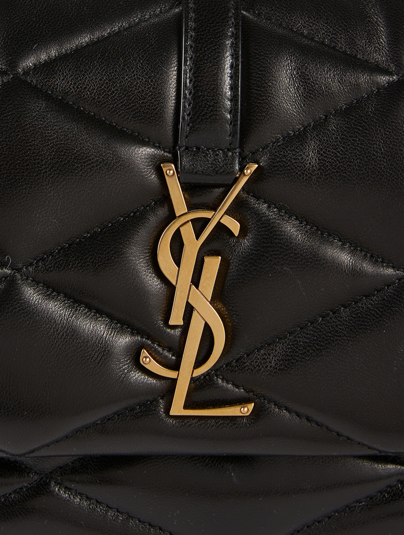 SAINT LAURENT Le 57 YSL Monogram Quilted Leather Shoulder