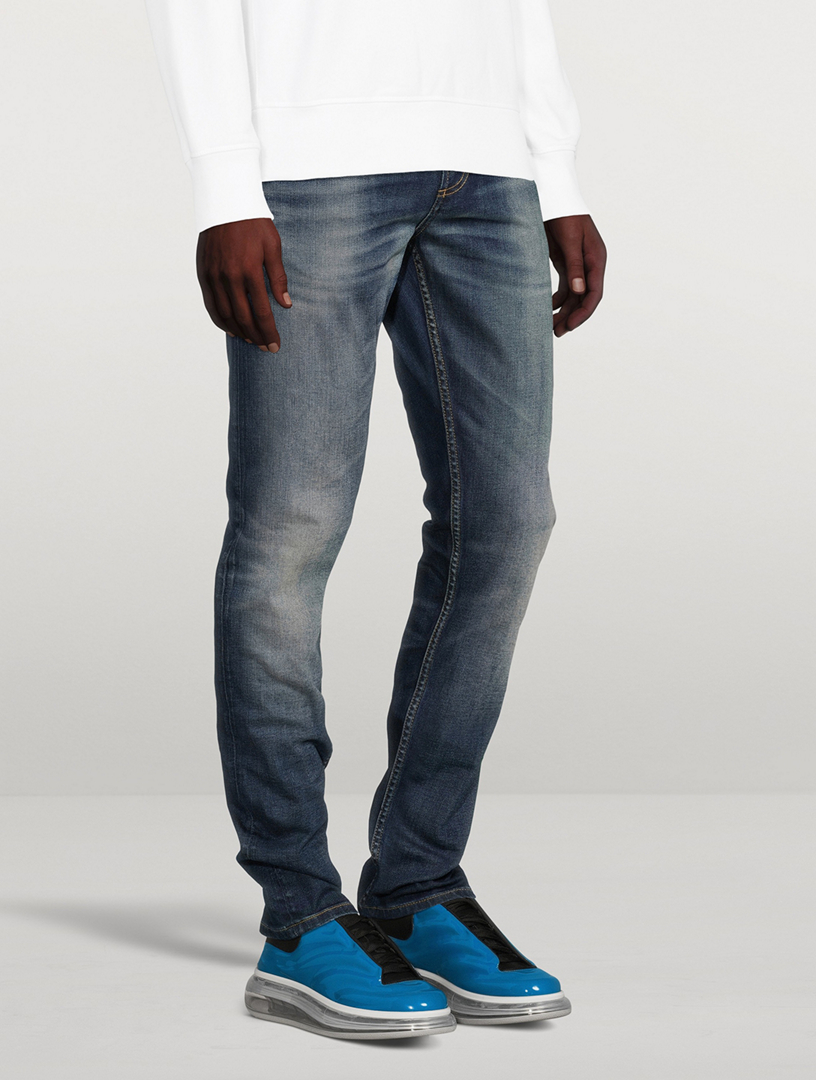 ALEXANDER MCQUEEN マットコーティングデニム ALEXANDER MCQUEEN Lux Gloss Oversized Sneakers | Holt Renfrew