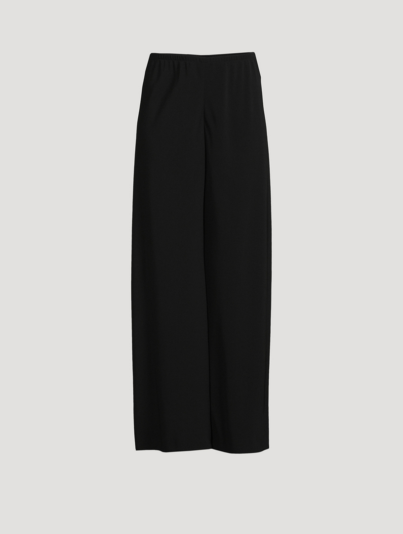 Gala Pant Black in Cady – The Row