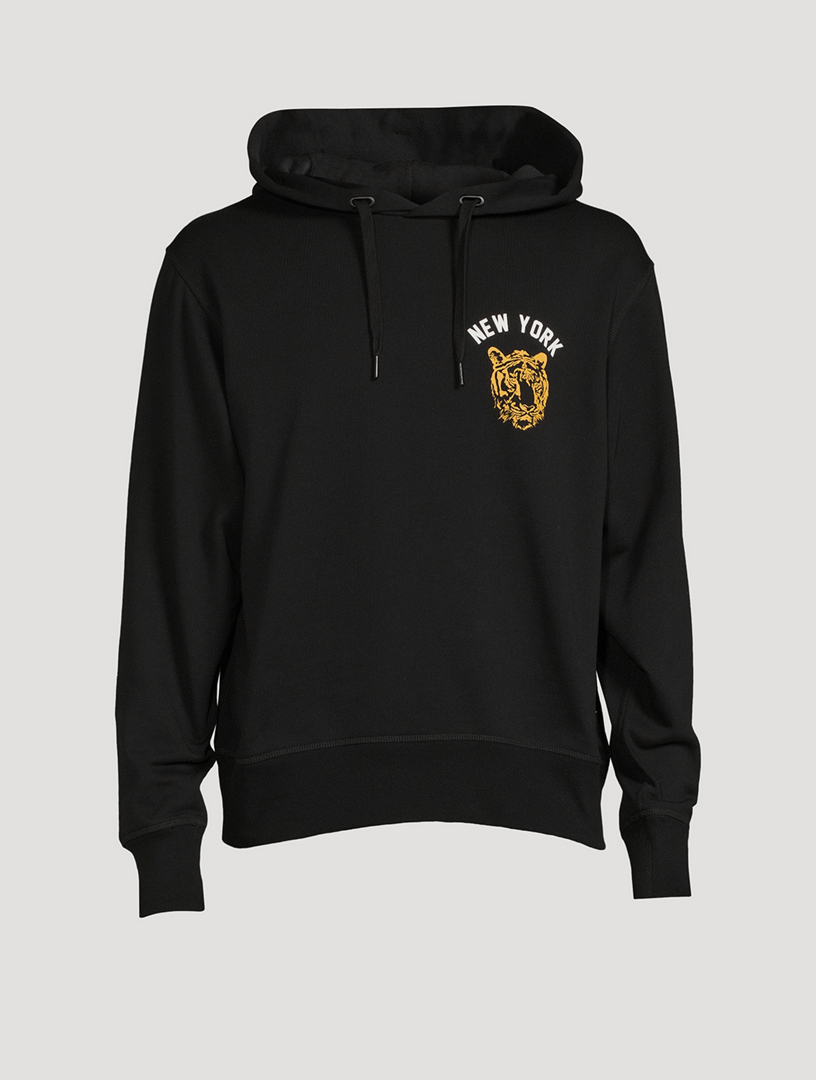 RAG & BONE New York Tiger Cotton Hoodie