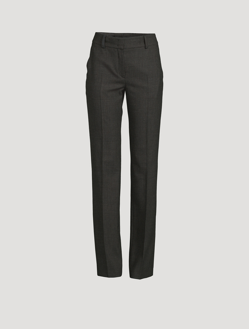 Mikko Straight-Leg Boyfriend Trousers