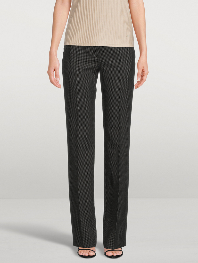 Mikko Straight-Leg Boyfriend Trousers