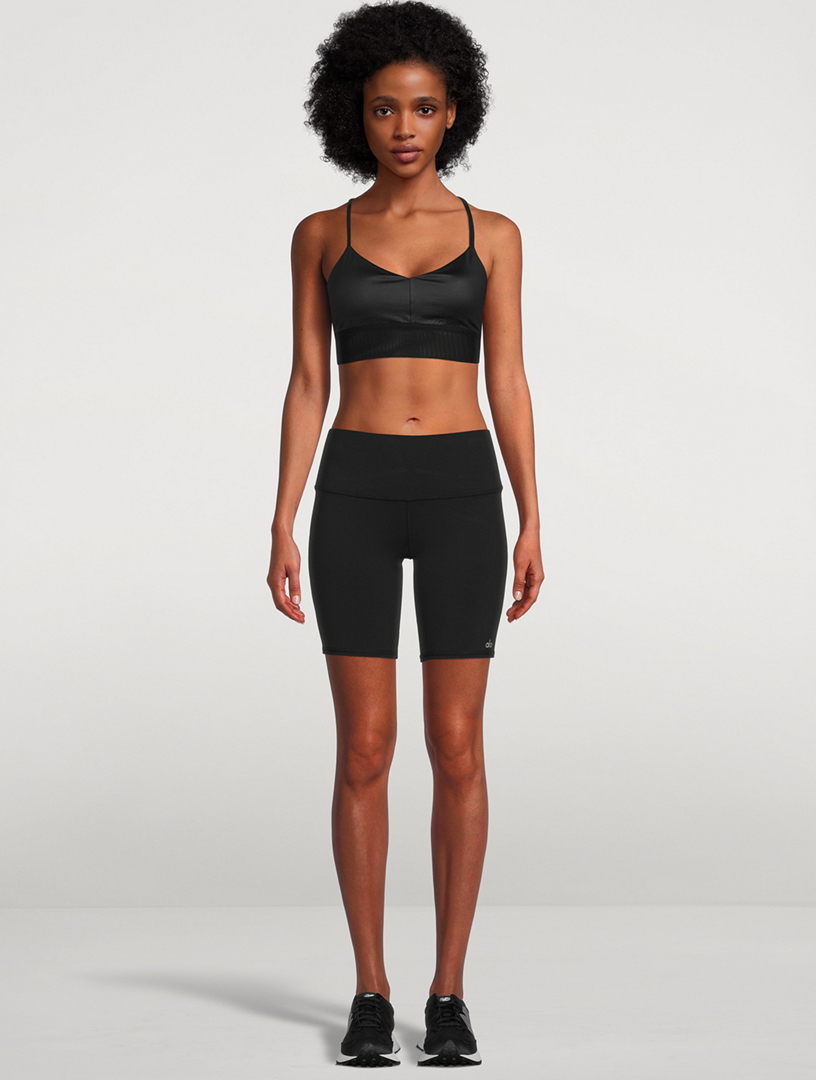 ALO YOGA Airbrush High Waisted Biker Shorts Holt Renfrew