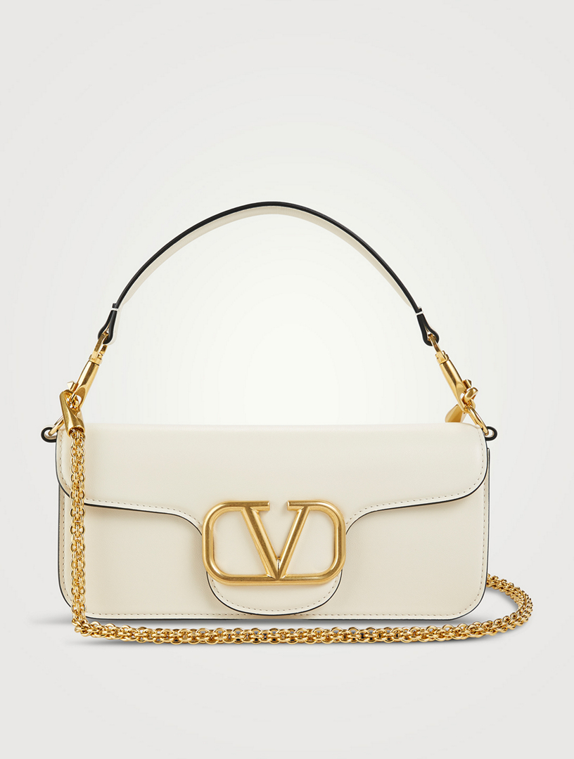 Vlogo leather handbag Valentino Garavani Brown in Leather - 20237206