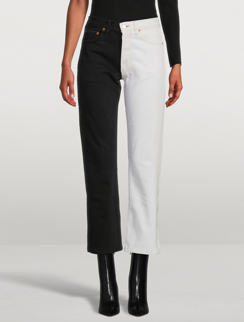 50/50 High-Waisted Jeans