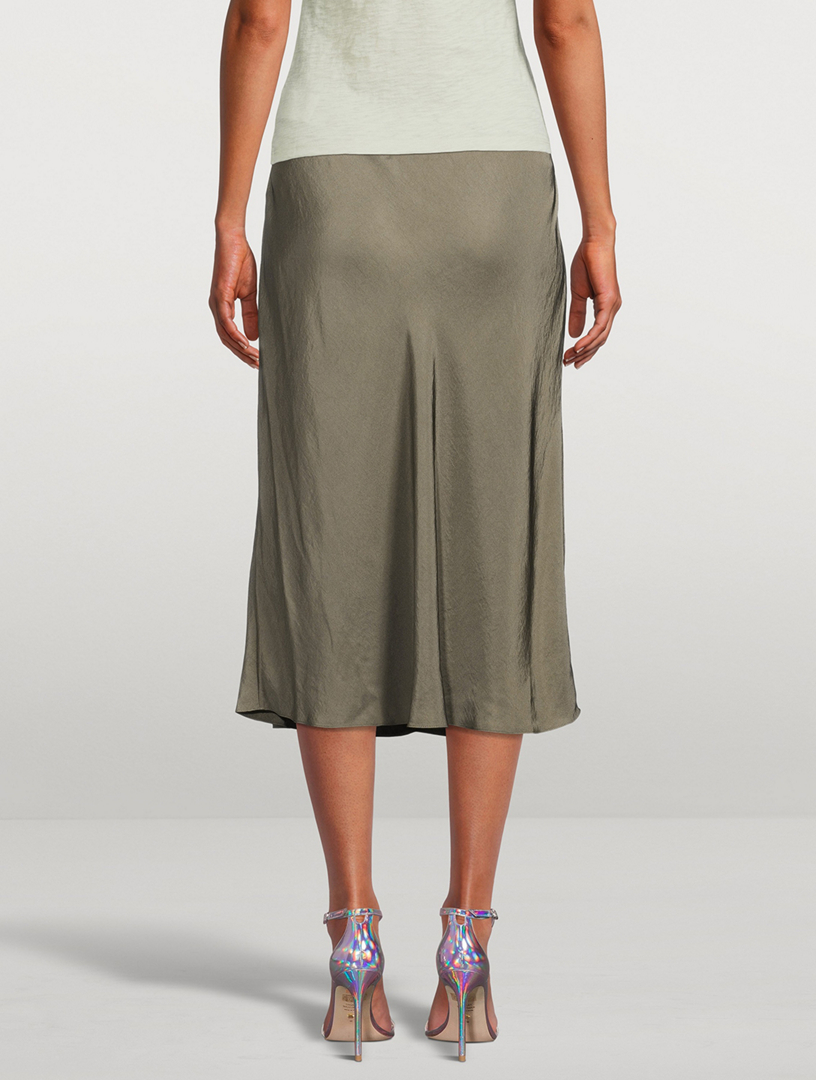 Midi Slip Skirt