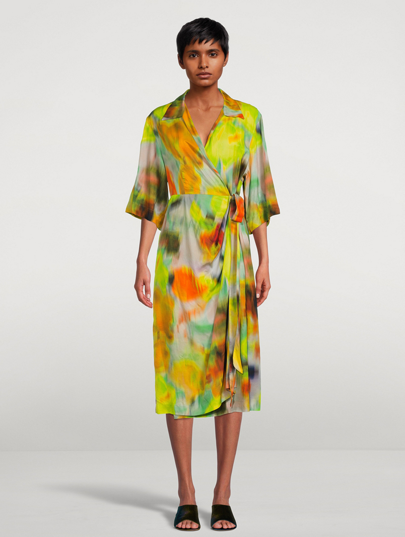 Dries van noten outlet wrap dress