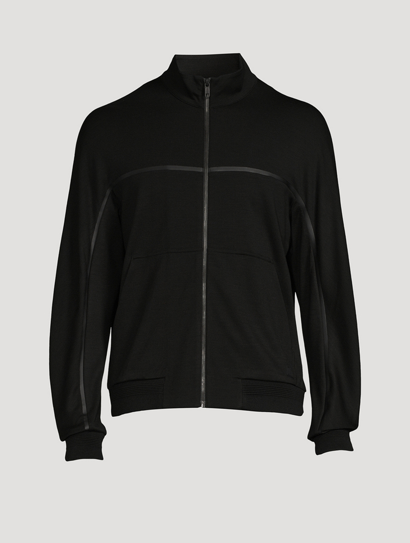 Z ZEGNA Techmerino Wool Zip Sweatshirt | Holt Renfrew 