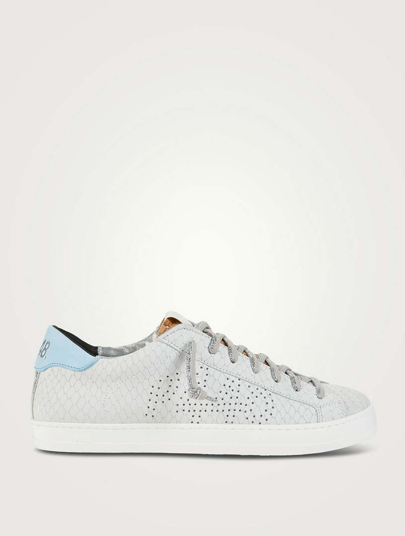 jonページ P448 John Perforated Leather Sneakers | Holt Renfrew