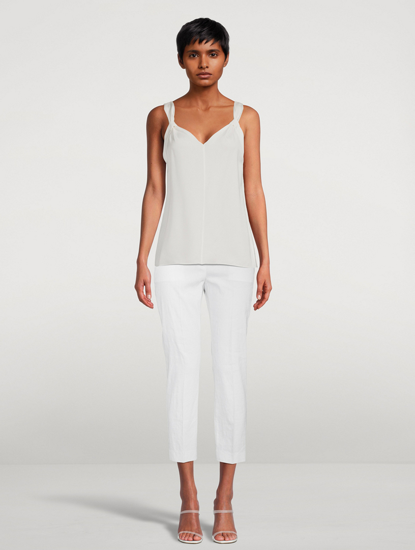 Silk Georgette Tank Top