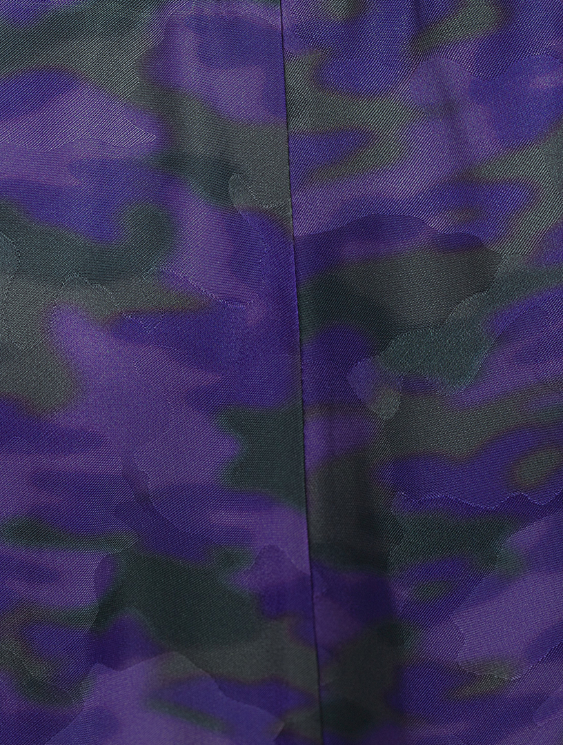 Puvis Wide-Leg Pants Camo Print