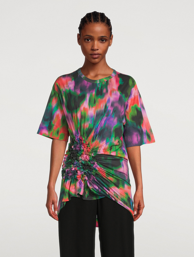 Hege Printed Smocked T-Shirt