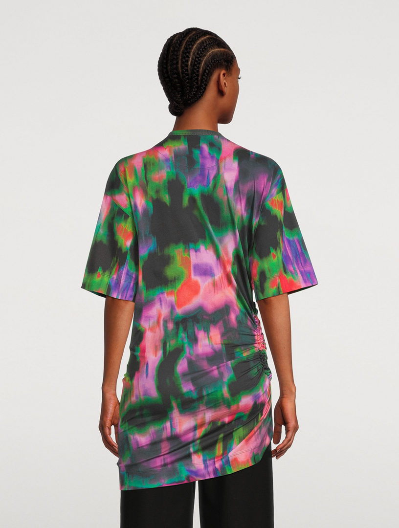 Hege Printed Smocked T-Shirt