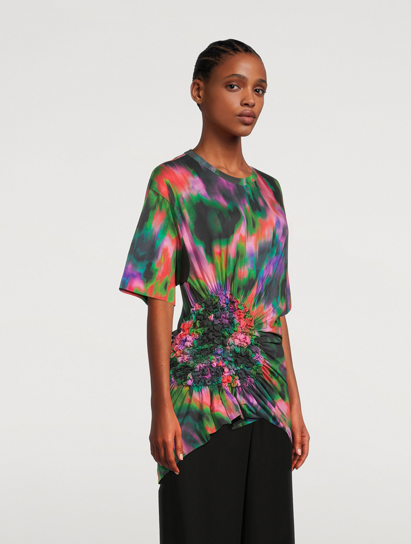 Hege Printed Smocked T-Shirt