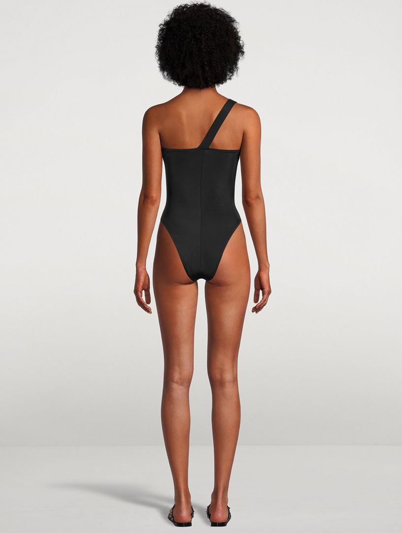 Captain One-Shoulder One-Piece Swimsuit