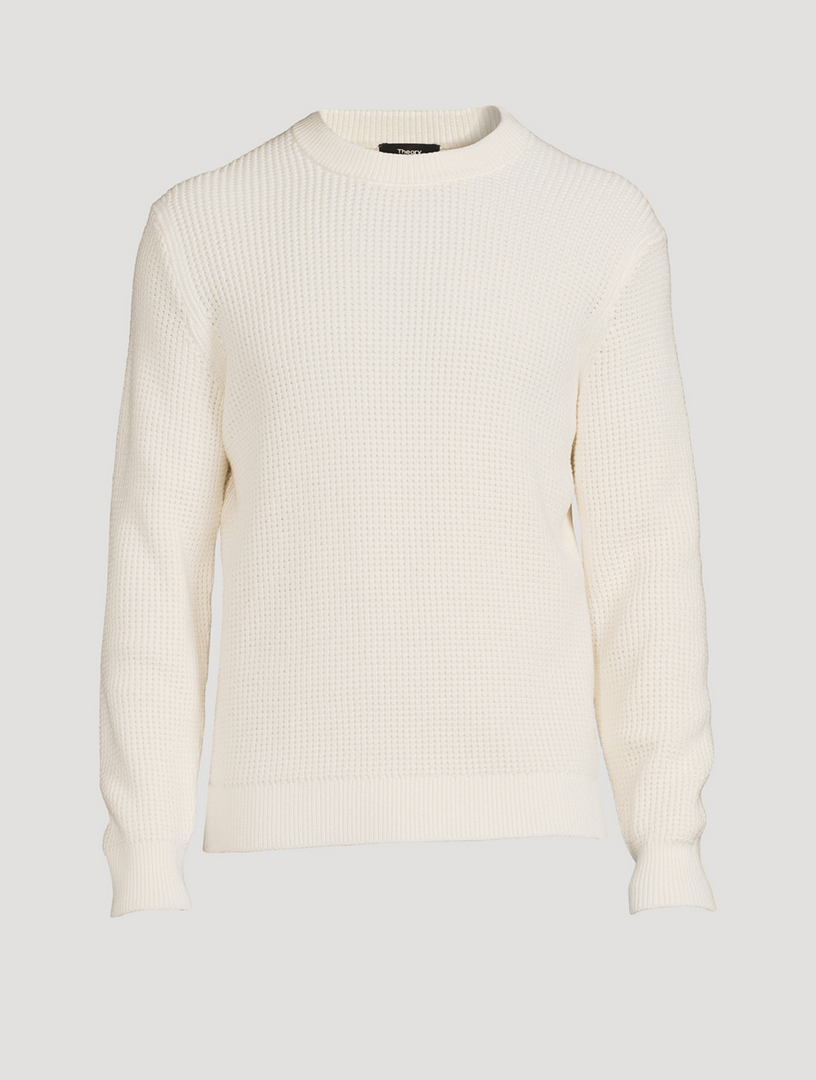 Cotton And Cashmere Crewneck Sweater