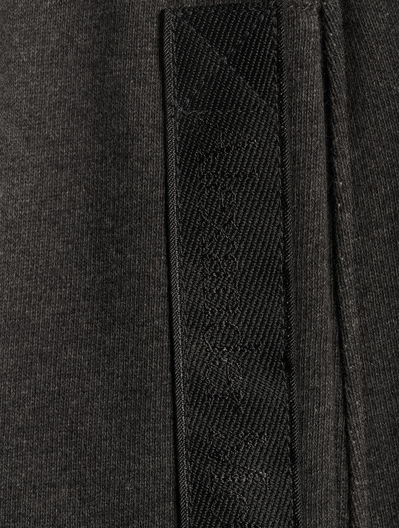 Selvedge Logo Tape Detail Jogger Pants