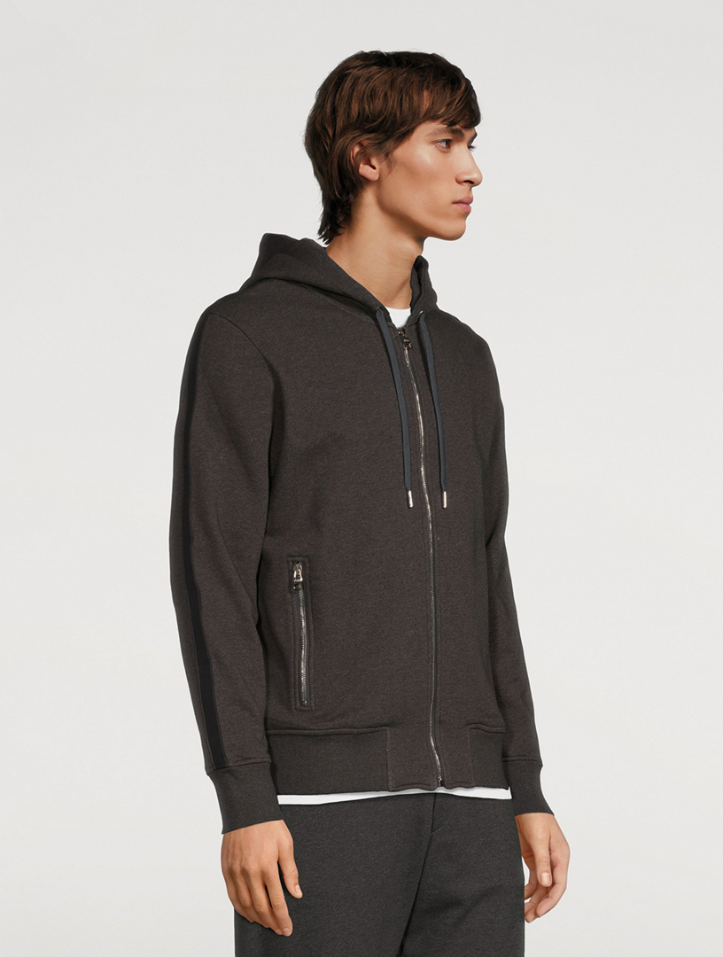 ALEXANDER MCQUEEN Cotton Zip Hoodie | Holt Renfrew