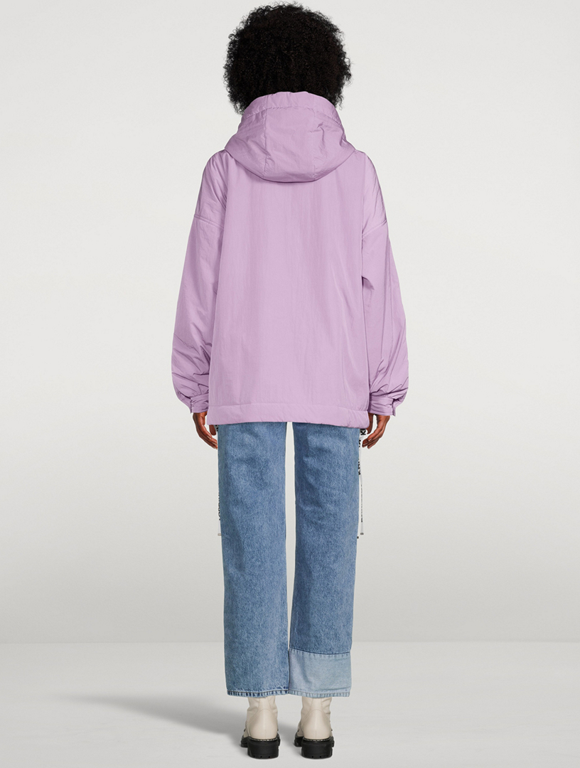 Puffer Anorak With Hood