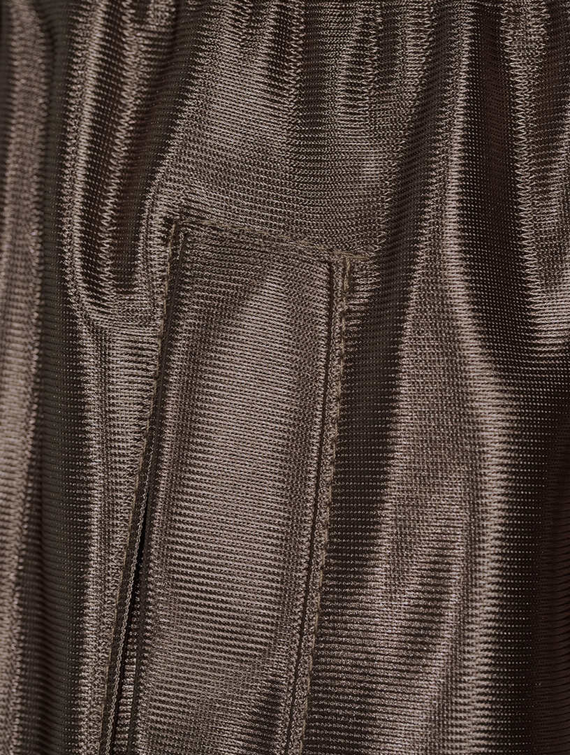 Satin Track Pants