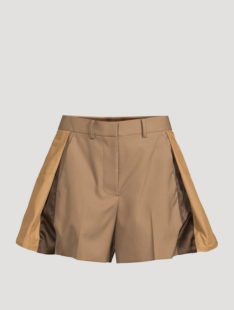 SACAI Suiting Mix Shorts | Holt Renfrew