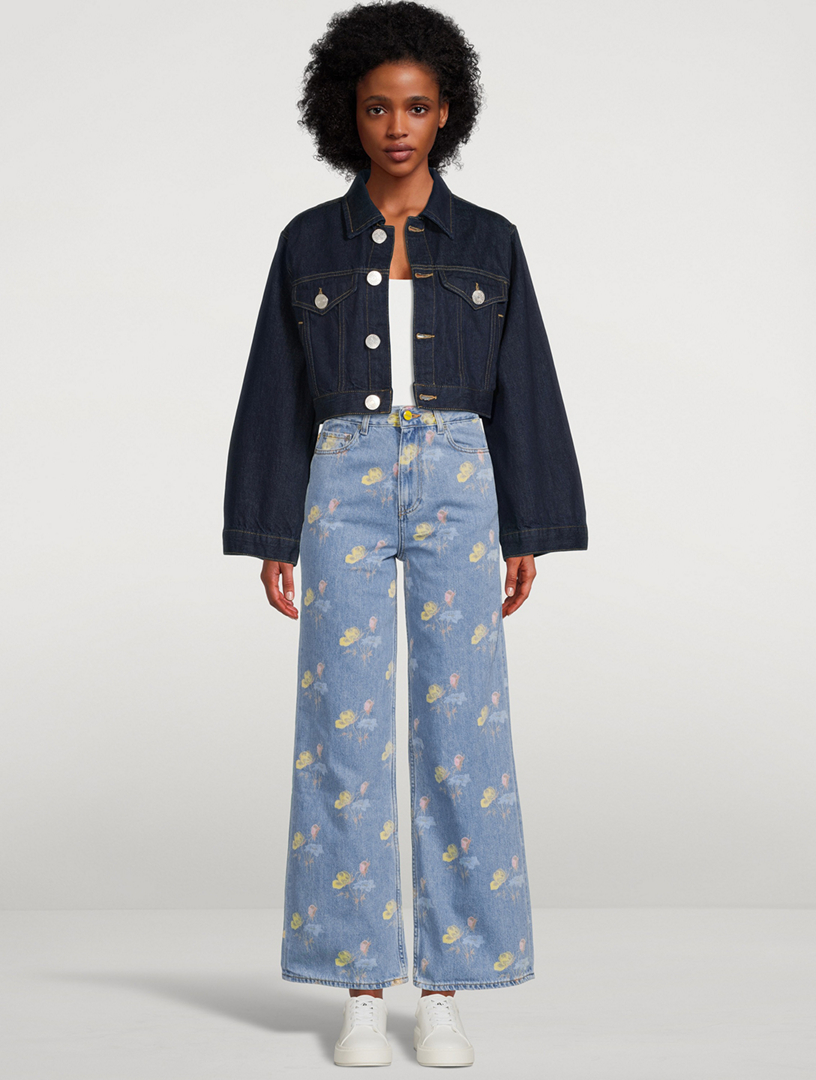Magny Jeans Floral Print