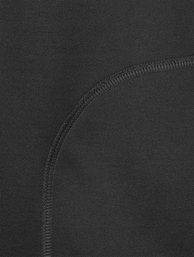 Cotton-Blend Zip Hoodie