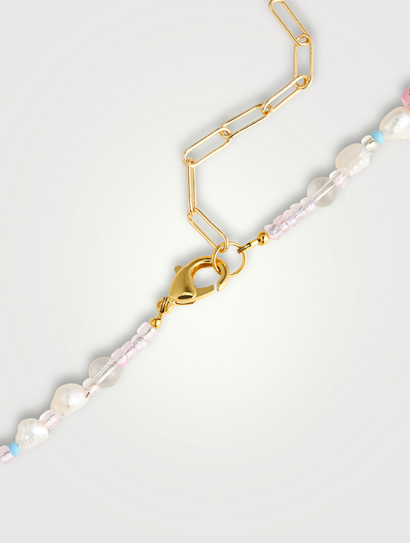 Her Necklace With Pearls