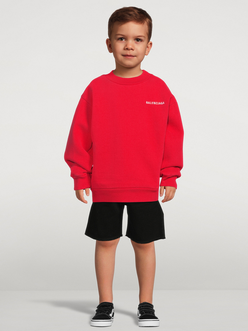 BALENCIAGA Pull molletonne campagne politique pour enfant Holt Renfrew