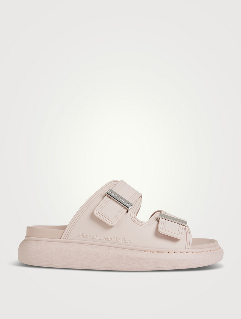 ALEXANDER MCQUEEN Hybrid Rubber Slide Sandals Holt Renfrew