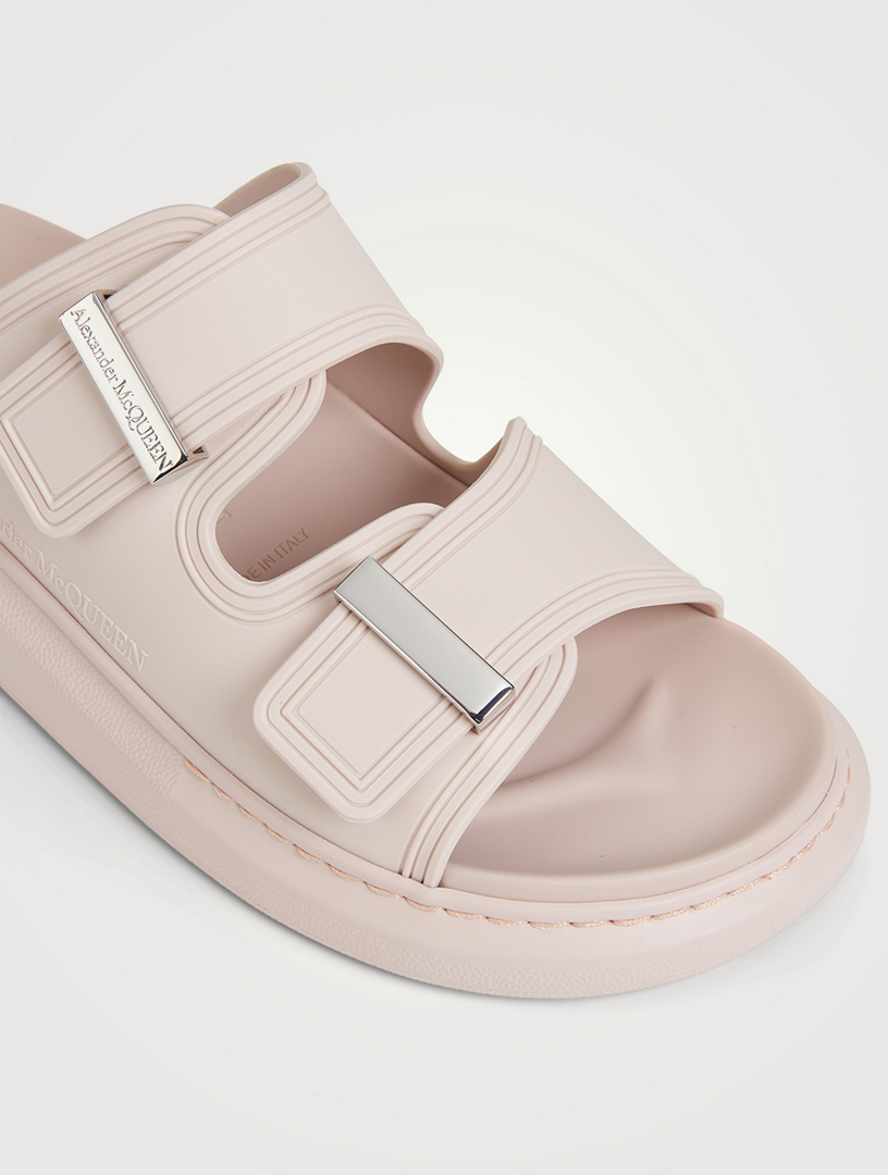 ALEXANDER MCQUEEN Hybrid Rubber Slide Sandals Holt Renfrew