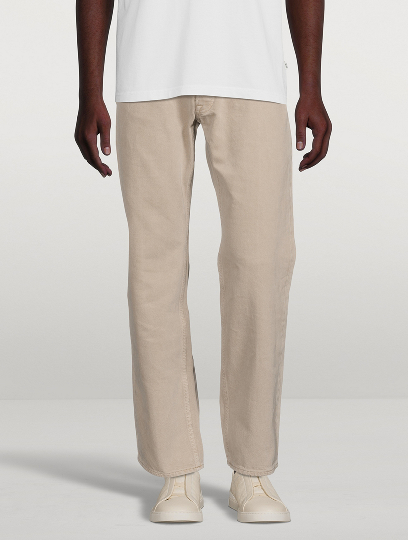 Al Rigid Denim Straight-Leg Jeans