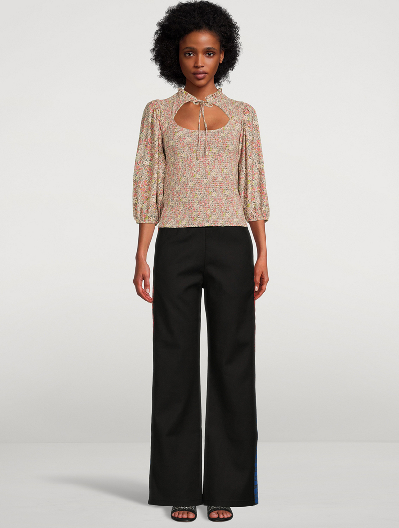 Abrielle Keyhole Top