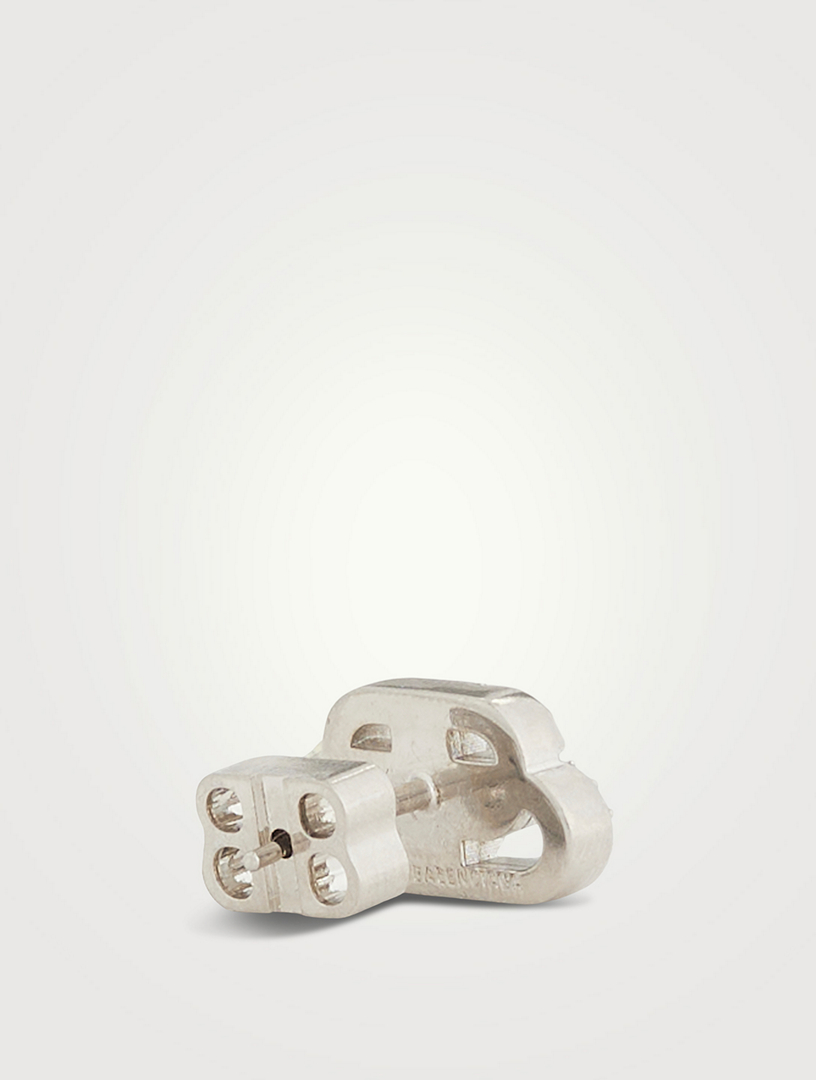 BALENCIAGA XS BB Stud Earrings | Holt Renfrew