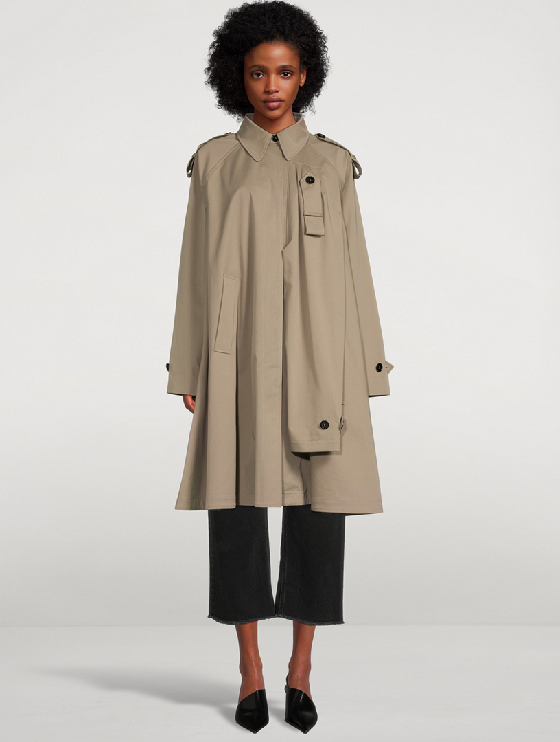 MM6 MAISON MARGIELA Trench Coat With Extra Sleeve | Holt Renfrew