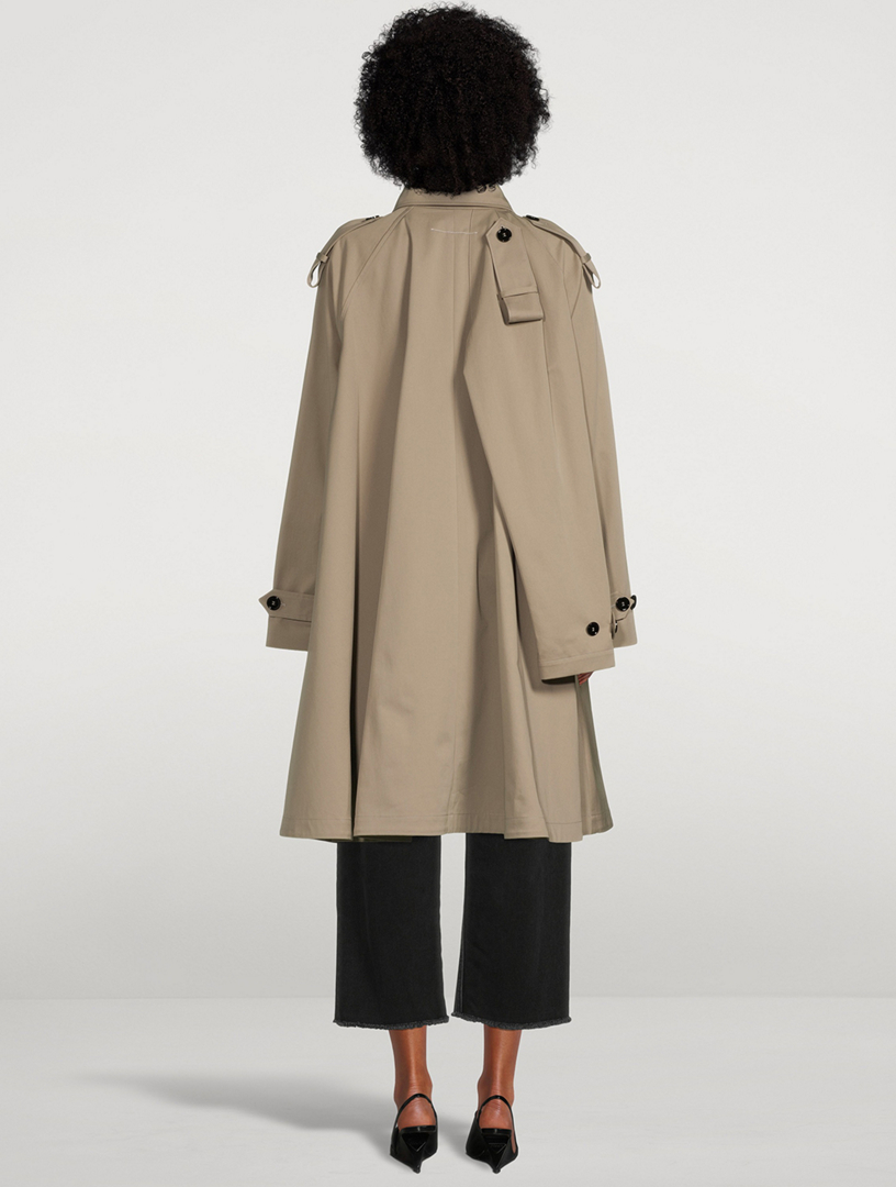 Trench Coat With Extra Sleeve