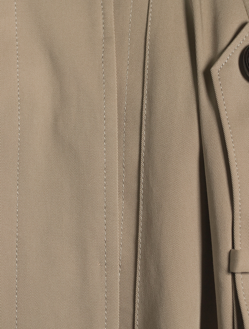 Trench Coat With Extra Sleeve