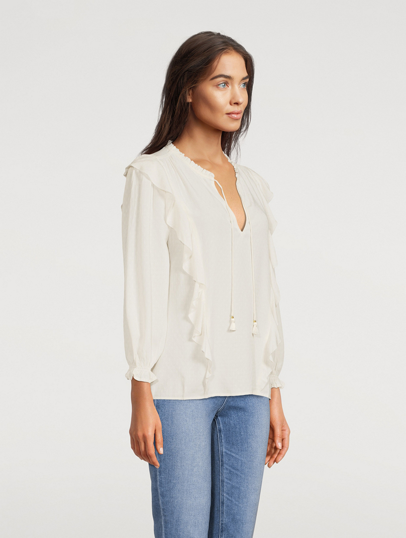 Kaydynn Ruffle Blouse