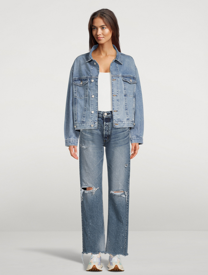 AGOLDE Charli Oversized Denim Jacket | Holt Renfrew