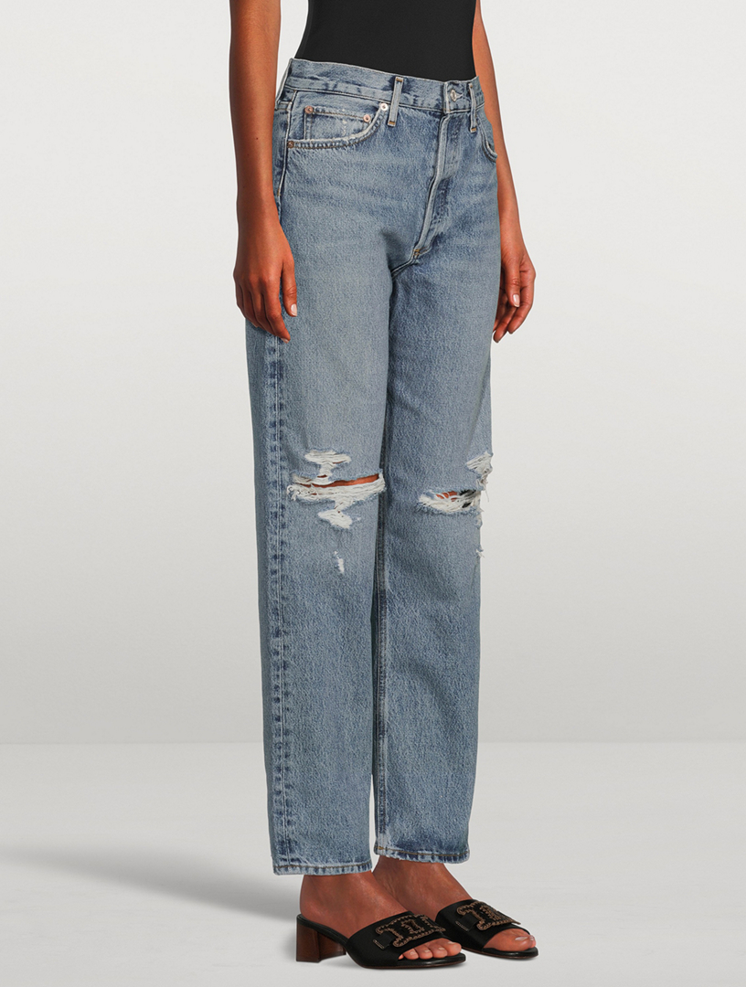 AGOLDE 90s Pinch Waist Straight Jeans | Holt Renfrew