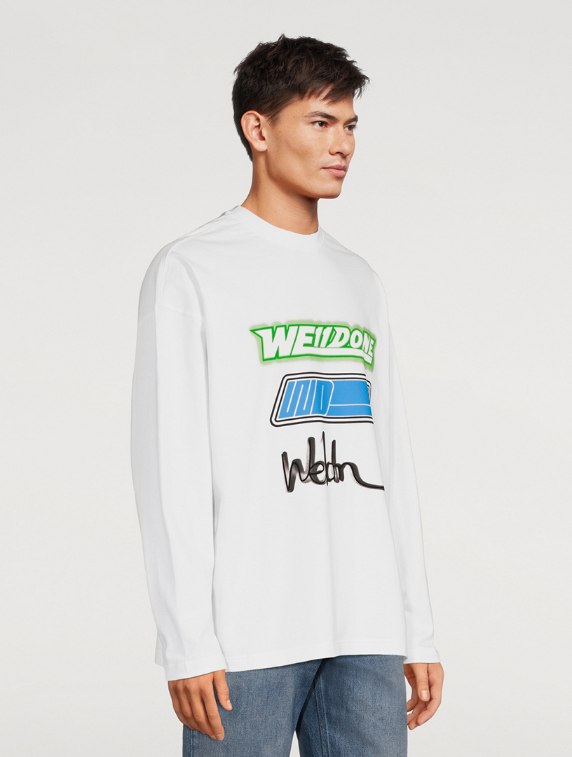 Cotton Long-Sleeve T-Shirt With Logo