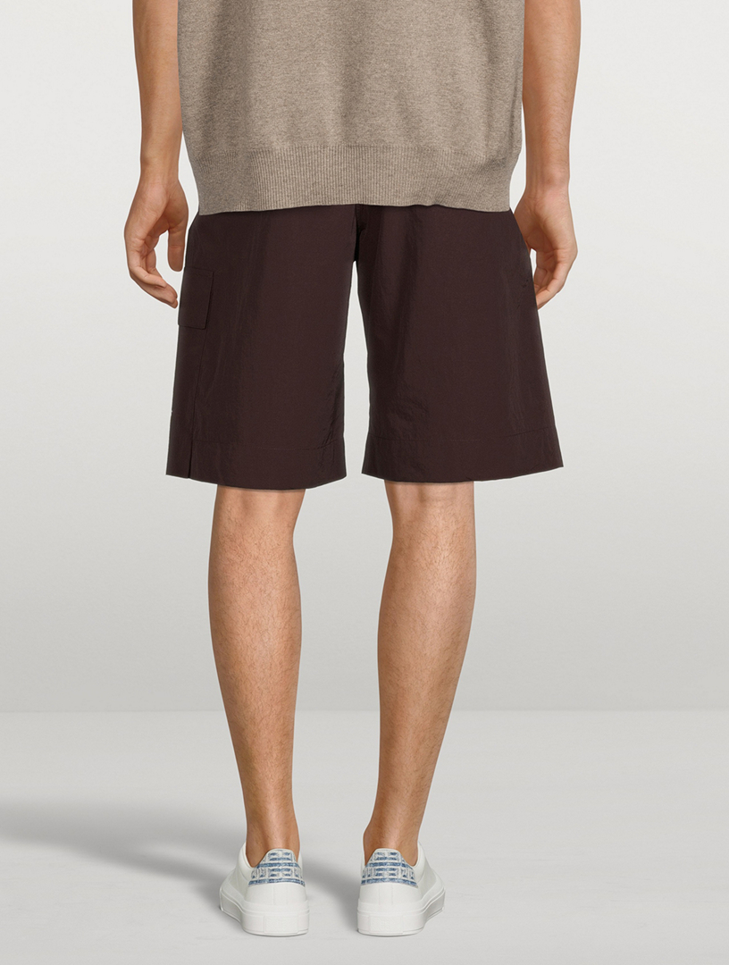 Column Belted Cargo Shorts