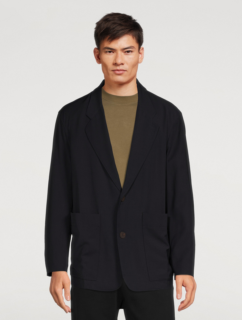 STUDIO NICHOLSON｜JACKETS (CONDE SOFT TAILORING BLAZER R Conde Soft Tailoring Nylon Jacket – La Garçonne