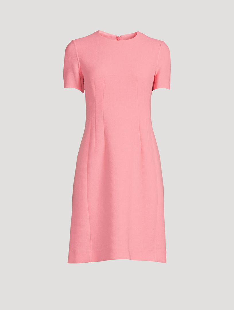 Crepe sheath outlet dress