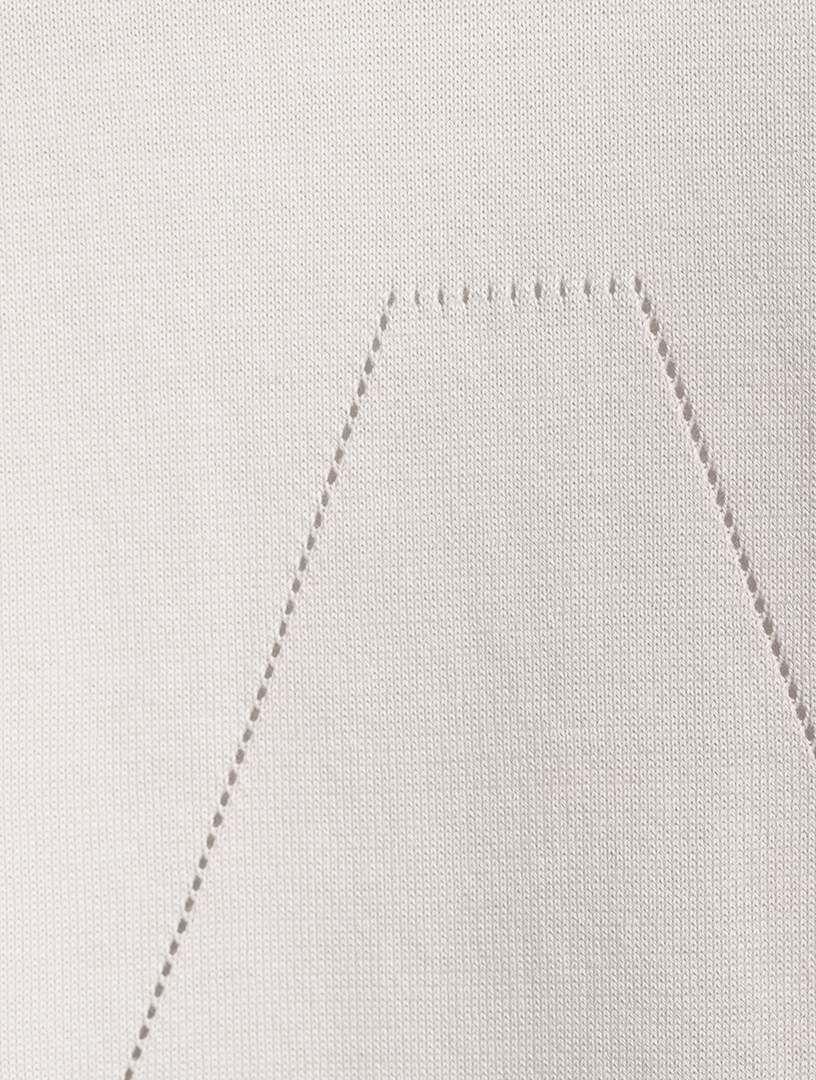 Perforated Jersey T-Shirt