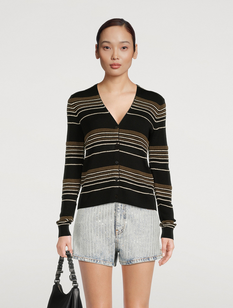 Ottoman Stripe Cardigan