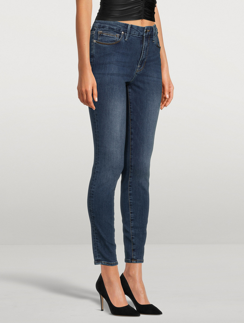 GOOD LEGS SKINNY JEANS  INDIGO483 - GOOD AMERICAN