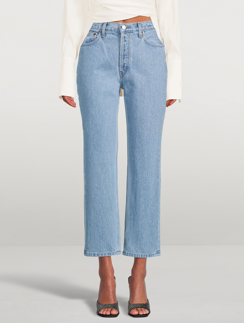 STILL HERE Tate Mid-Century Rainbow Straight-Leg Jeans | Holt Renfrew