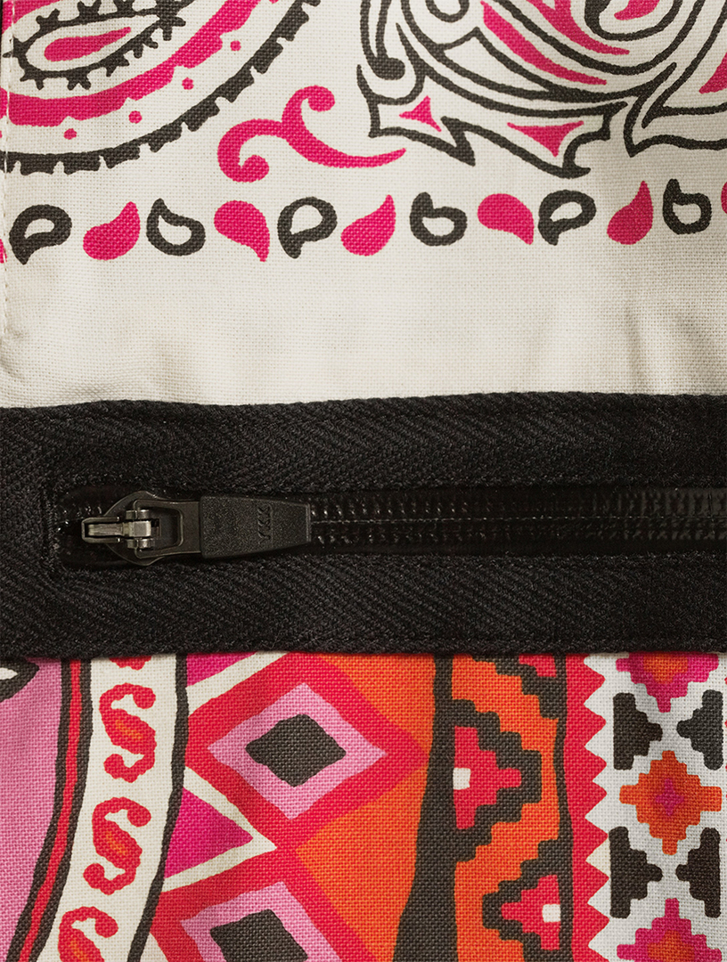 Blouson Jacket Bandana Print