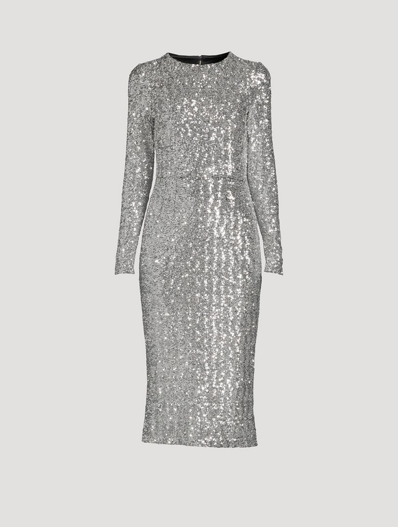 Dolce gabbana sequin dress online
